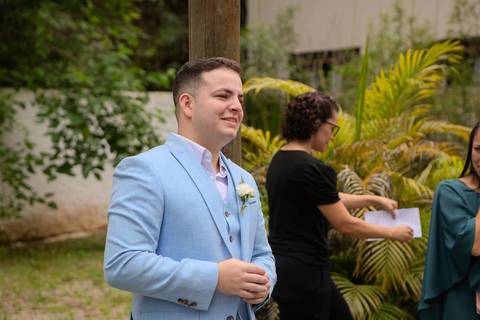 As melhores ideias e inspirações criativas de fotos de casamento registradas por fotógrafos profissionais de eventos da empresa Criativus Foto e Vídeo no Espaço Lindo Sítio & Eventos: Fotos do momento da cerimônia'