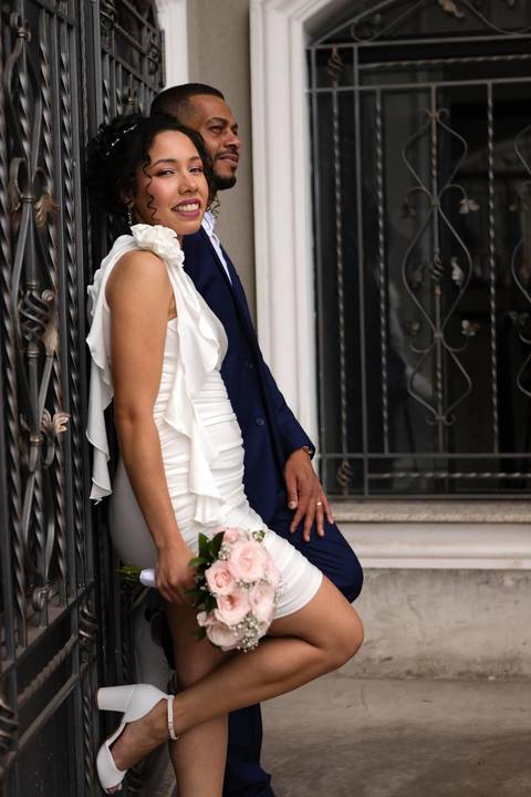 As melhores ideias e inspirações criativas de fotos de casamento civil registradas por fotógrafos profissionais de eventos da empresa Criativus Foto e Vídeo no Cartório do Jardim São Luiz'