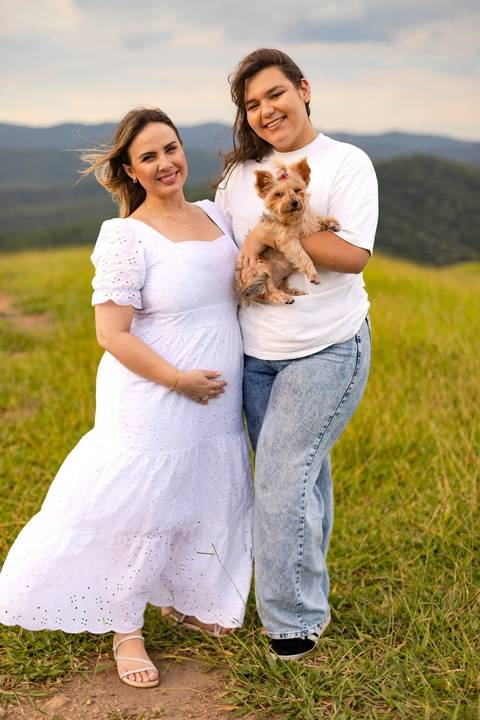 As melhores ideias e inspirações criativas de fotos de Chá Revelação registradas por profissionais de eventos da empresa Criativus Foto e Vídeo no Morro do Capuava'