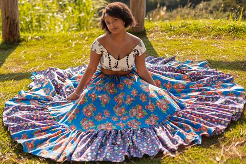 As melhores ideias e inspirações criativas de fotos de ensaio de 15 anos registradas por fotógrafos profissionais de eventos da empresa Criativus Foto e Vídeo no Mirante do Saboó em São Roque'