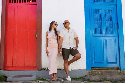 As melhores ideias e inspirações criativas de fotos de ensaio fotográfico de pré casamento registradas por fotógrafos profissionais de eventos da empresa Criativus Foto e Vídeo em Paraty - RJ'