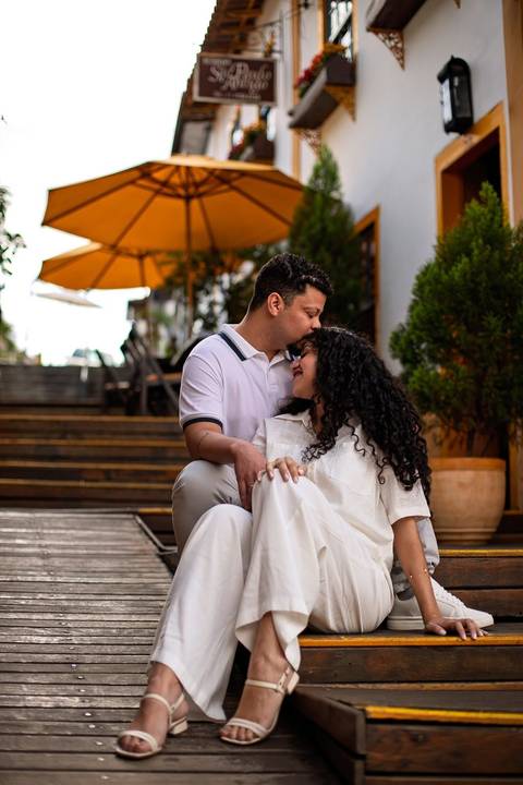 As melhores ideias e inspirações criativas de fotos de ensaio pré casamento registradas por fotógrafos profissionais de eventos da empresa Criativus Foto e Vídeo na cidade de Santana de Parnaíba '