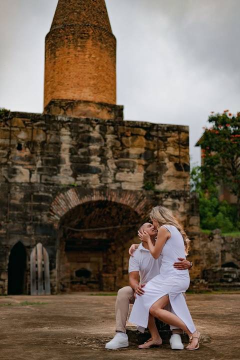 As melhores ideias e inspirações criativas de fotos de ensaio pré casamento registradas por fotógrafos profissionais de eventos da empresa Criativus Foto e Vídeo na Fazenda Ipanema '
