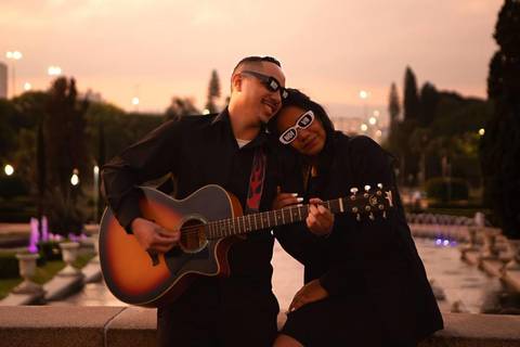 As melhores ideias e inspirações criativas de fotos de ensaio pré casamento registradas por fotógrafos profissionais de eventos da empresa Criativus Foto e Vídeo no Museu do Ipiranga'