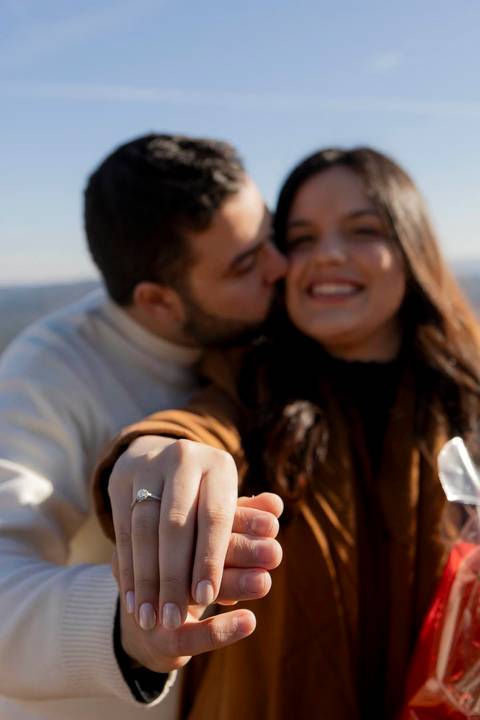 As melhores ideias e inspirações criativas de fotos de pedido de casamento em Campos do Jordão'