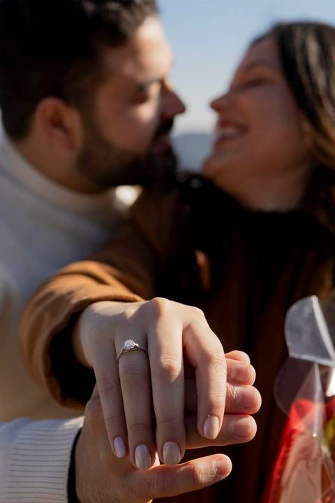 As melhores ideias e inspirações criativas de fotos de pedido de casamento em Campos do Jordão'