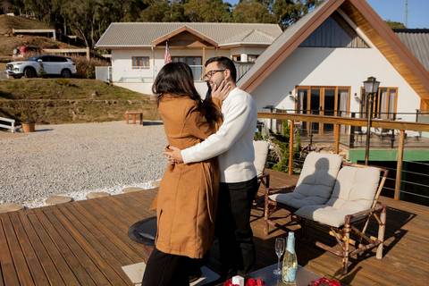 As melhores ideias e inspirações criativas de fotos de pedido de casamento em Campos do Jordão'