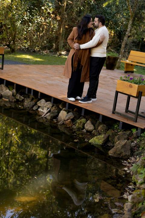 As melhores ideias e inspirações criativas de fotos de pedido de casamento em Campos do Jordão'
