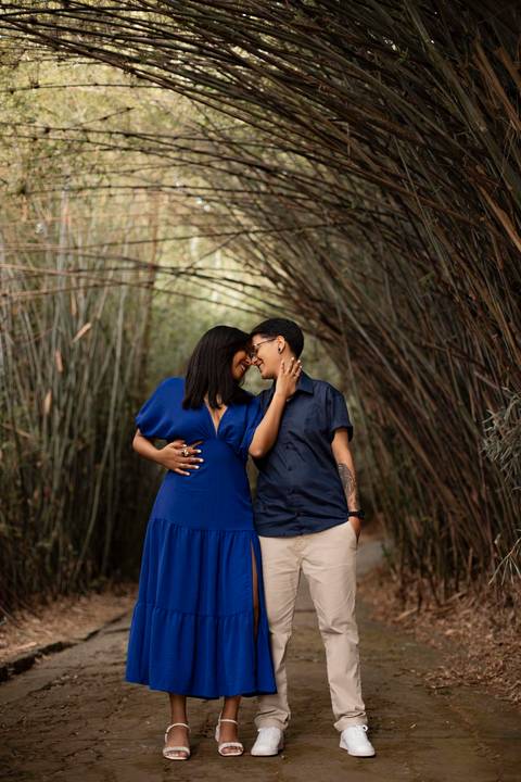 As melhores ideias e inspirações criativas de fotos de ensaio pré wedding homoafetivo no Jardim Botânico '
