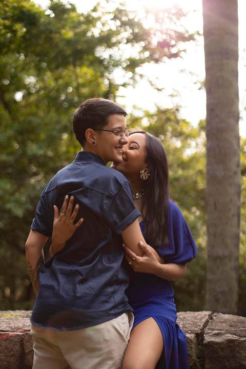 As melhores ideias e inspirações criativas de fotos de ensaio pré wedding homoafetivo no Jardim Botânico '