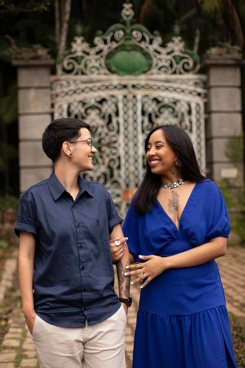 As melhores ideias e inspirações criativas de fotos de ensaio pré wedding homoafetivo no Jardim Botânico '