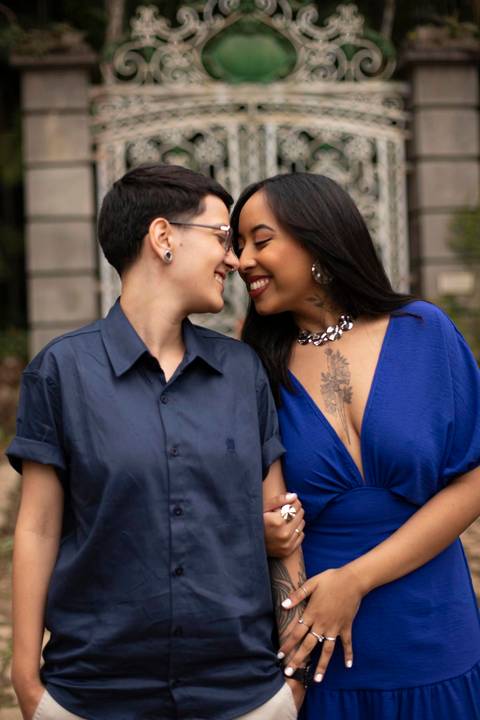 As melhores ideias e inspirações criativas de fotos de ensaio pré wedding homoafetivo no Jardim Botânico '