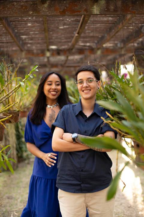 As melhores ideias e inspirações criativas de fotos de ensaio pré wedding homoafetivo no Jardim Botânico '