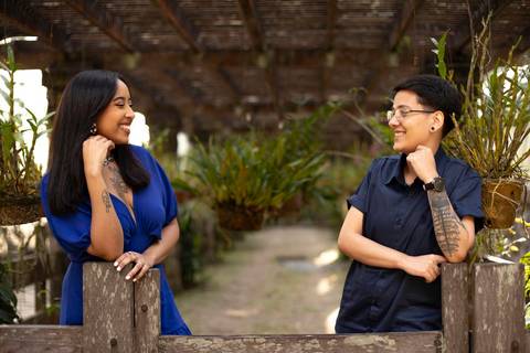 As melhores ideias e inspirações criativas de fotos de ensaio pré wedding homoafetivo no Jardim Botânico '