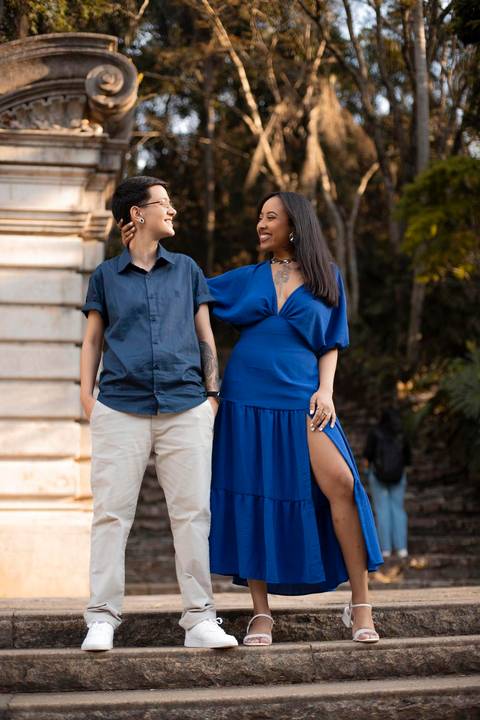 As melhores ideias e inspirações criativas de fotos de ensaio pré wedding homoafetivo no Jardim Botânico '