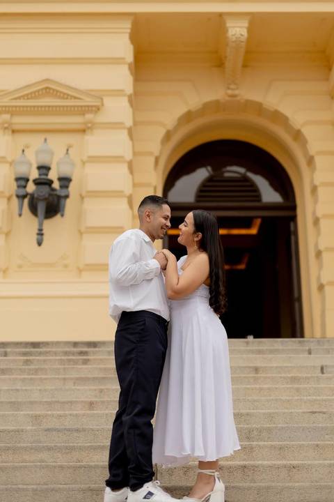 Ensaio Pré Casamento Maria Stefanie e Brunno Museu do Ipiranga Sp'