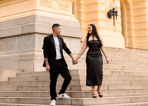 Ensaio Pré Casamento Maria Stefanie e Brunno Museu do Ipiranga Sp'