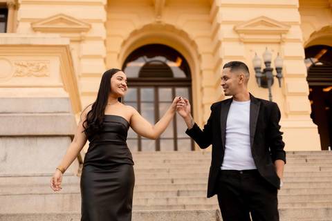 Ensaio Pré Casamento Maria Stefanie e Brunno Museu do Ipiranga Sp'