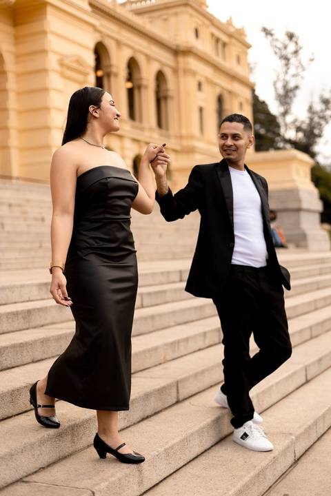 Ensaio Pré Casamento Maria Stefanie e Brunno Museu do Ipiranga Sp'