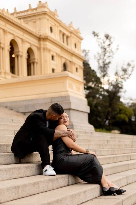 Ensaio Pré Casamento Maria Stefanie e Brunno Museu do Ipiranga Sp'