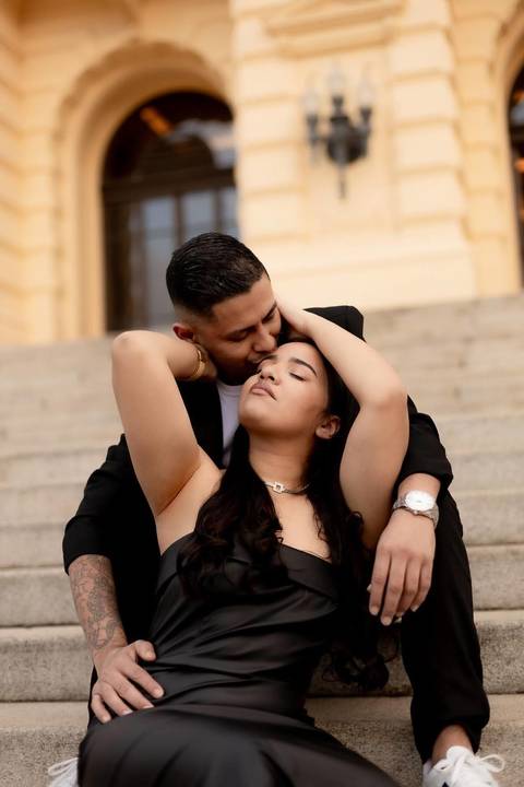 Ensaio Pré Casamento Maria Stefanie e Brunno Museu do Ipiranga Sp'