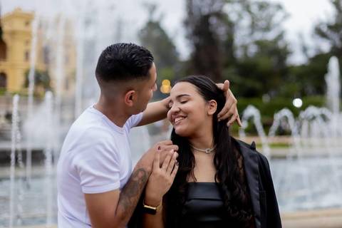 Ensaio Pré Casamento Maria Stefanie e Brunno Museu do Ipiranga Sp'