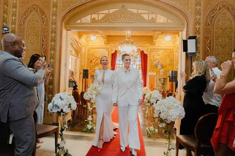 As melhores ideias e inspirações criativas de fotos de casamento registradas por fotógrafos profissionais de eventos da empresa Criativus Foto e Vídeo no Palacete Rosa'