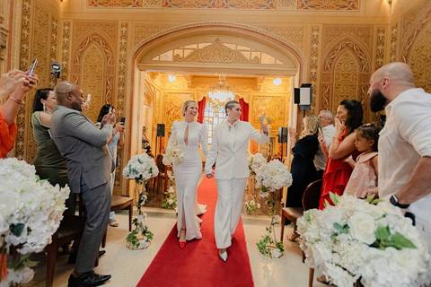 As melhores ideias e inspirações criativas de fotos de casamento registradas por fotógrafos profissionais de eventos da empresa Criativus Foto e Vídeo no Palacete Rosa'