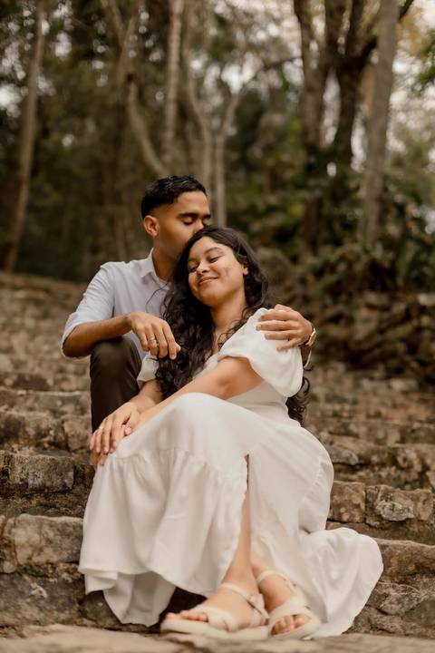 As melhores ideias e inspirações criativas de fotos de ensaio pré casamento registradas por fotógrafos profissionais de eventos da empresa Criativus Foto e Vídeo no  Jardim Botânico'