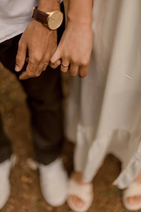 As melhores ideias e inspirações criativas de fotos de ensaio pré casamento registradas por fotógrafos profissionais de eventos da empresa Criativus Foto e Vídeo no  Jardim Botânico'