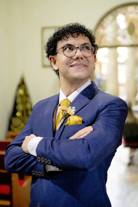 As melhores ideias e inspirações criativas de fotos de casamento registradas por fotógrafos profissionais de eventos da empresa Criativus Foto e Vídeo na Paróquia São José do Ipiranga'