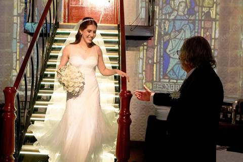 As melhores ideias e inspirações criativas de fotos de casamento registradas por fotógrafos profissionais de eventos da empresa Criativus Foto e Vídeo no Espaço Santini '