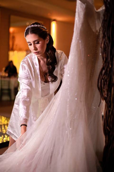 As melhores ideias e inspirações criativas de fotos de casamento registradas por fotógrafos profissionais de eventos da empresa Criativus Foto e Vídeo no Espaço Santini '