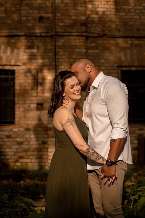 As melhores ideias e inspirações criativas de fotos de ensaio pré casamento registradas por fotógrafos profissionais de eventos da empresa Criativus Foto e Vídeo no  Parque da Luz'