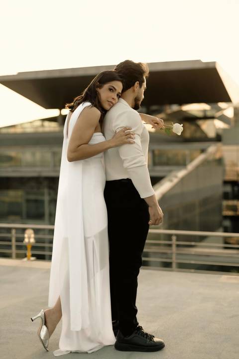 As melhores ideias e inspirações criativas de fotos de casamento registradas por fotógrafos profissionais de eventos da empresa Criativus Foto e Vídeo no Heliponto em São Paulo'