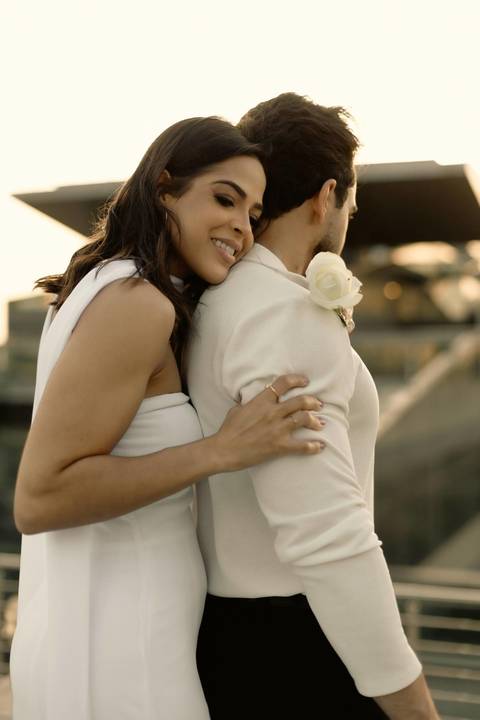 As melhores ideias e inspirações criativas de fotos de casamento registradas por fotógrafos profissionais de eventos da empresa Criativus Foto e Vídeo no Heliponto em São Paulo'