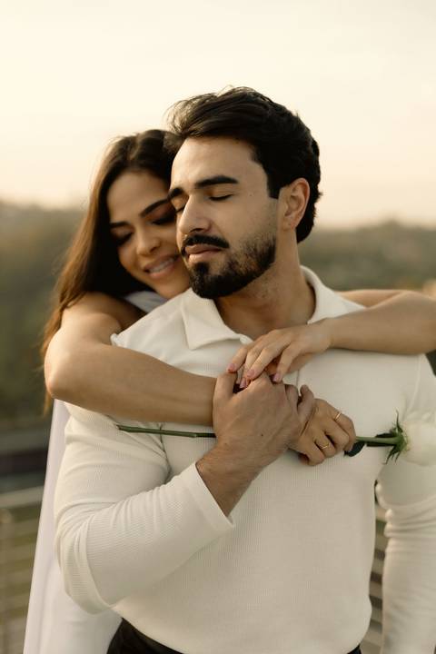 As melhores ideias e inspirações criativas de fotos de casamento registradas por fotógrafos profissionais de eventos da empresa Criativus Foto e Vídeo no Heliponto em São Paulo'