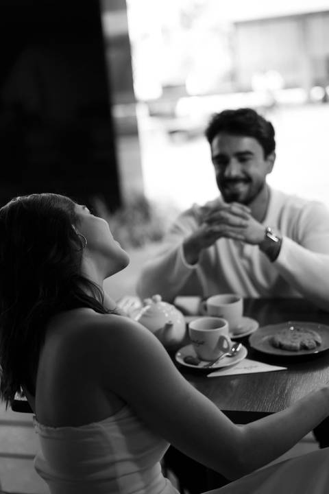 As melhores ideias e inspirações criativas de fotos de casamento registradas por fotógrafos profissionais de eventos da empresa Criativus Foto e Vídeo feito em no Santo Café em São Paulo'