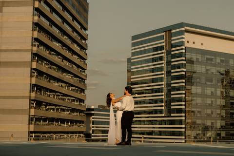 As melhores ideias e inspirações criativas de fotos de casamento registradas por fotógrafos profissionais de eventos da empresa Criativus Foto e Vídeo no Heliponto em São Paulo'