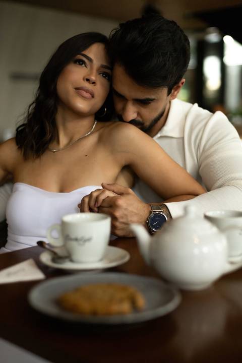 As melhores ideias e inspirações criativas de fotos de casamento registradas por fotógrafos profissionais de eventos da empresa Criativus Foto e Vídeo feito em no Santo Café em São Paulo'