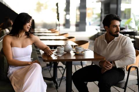 As melhores ideias e inspirações criativas de fotos de casamento registradas por fotógrafos profissionais de eventos da empresa Criativus Foto e Vídeo feito em no Santo Café em São Paulo'