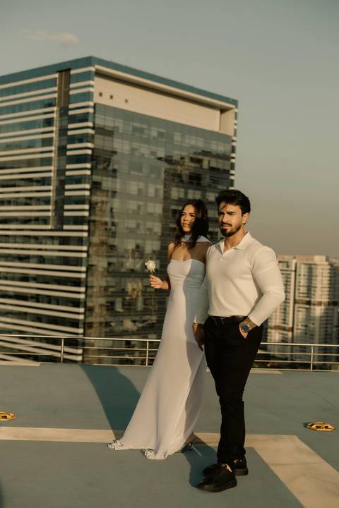 As melhores ideias e inspirações criativas de fotos de casamento registradas por fotógrafos profissionais de eventos da empresa Criativus Foto e Vídeo no Heliponto em São Paulo'