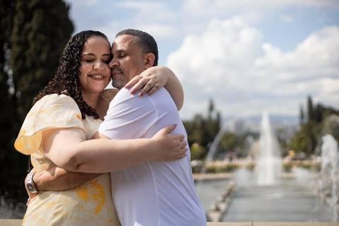 As melhores ideias e inspirações criativas de fotos de ensaio de Bodas de 25 anos registradas por fotógrafos profissionais de eventos da empresa Criativus Foto e Vídeo no Museu do Ipiranga'