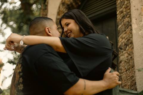 As melhores ideias e inspirações criativas de fotos de ensaio pré casamento registradas por fotógrafos profissionais de eventos da empresa Criativus Foto e Vídeo no  Parque da Luz - SP'