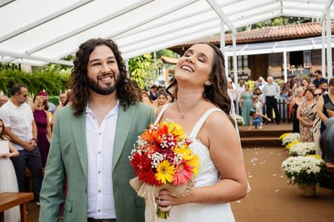 As melhores ideias e inspirações criativas de fotos de casamento registradas por fotógrafos profissionais de eventos da empresa Criativus Foto e Vídeo no Sítio Silvio Belo '