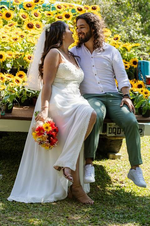 As melhores ideias e inspirações criativas de fotos de casamento registradas por fotógrafos profissionais de eventos da empresa Criativus Foto e Vídeo no Sítio Silvio Belo '