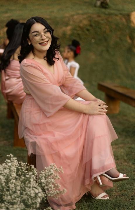 As melhores ideias e inspirações criativas de fotos de casamento registradas por fotógrafos profissionais de eventos da empresa Criativus Foto e Vídeo na Chácara Hibisco'