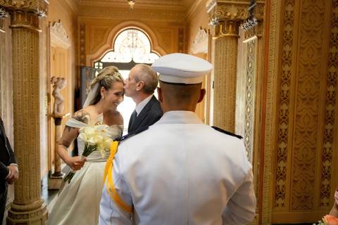 As melhores ideias e inspirações criativas de fotos de casamento registradas por fotógrafos profissionais de eventos da empresa Criativus Foto e Vídeo no Palacete Rosa '