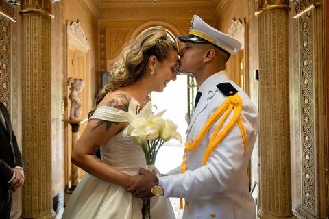 As melhores ideias e inspirações criativas de fotos de casamento registradas por fotógrafos profissionais de eventos da empresa Criativus Foto e Vídeo no Palacete Rosa '