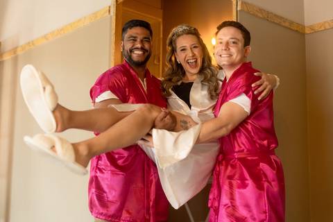 As melhores ideias e inspirações criativas de fotos de casamento registradas por fotógrafos profissionais de eventos da empresa Criativus Foto e Vídeo no Palacete Rosa '